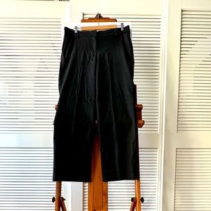 NEXT Tailored Classic Black Straight Trousers UK12